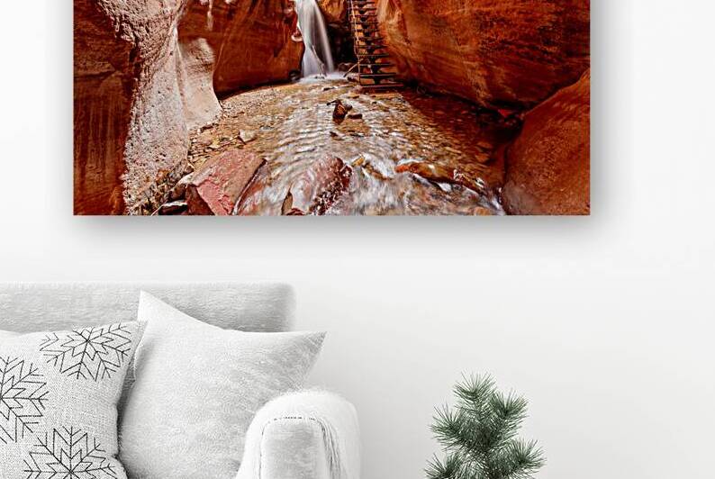 Glowing Kanarra Falls Staircase by Jennifer White