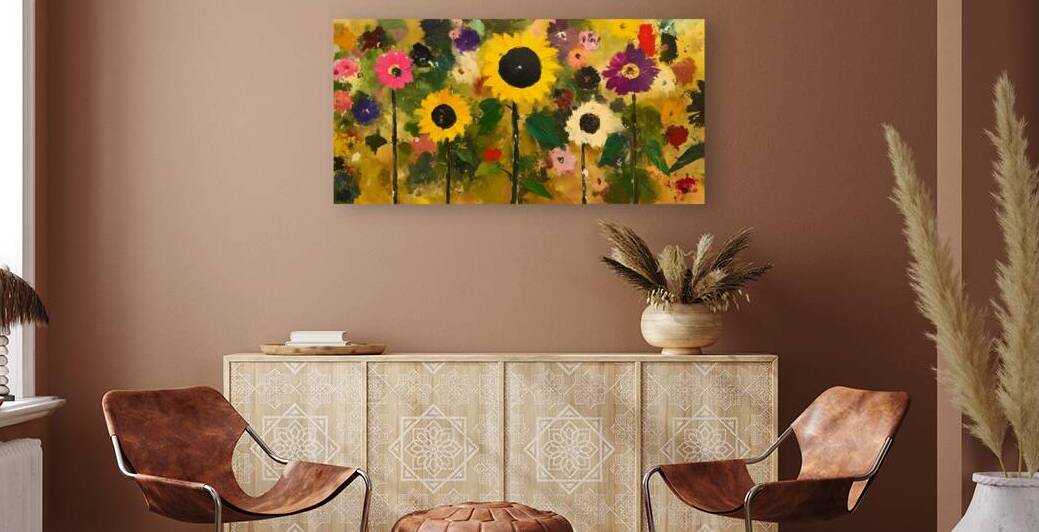 Fiori DEstate - Summer Flowers - Italian Floral Art Prints by Savage Art Prints
