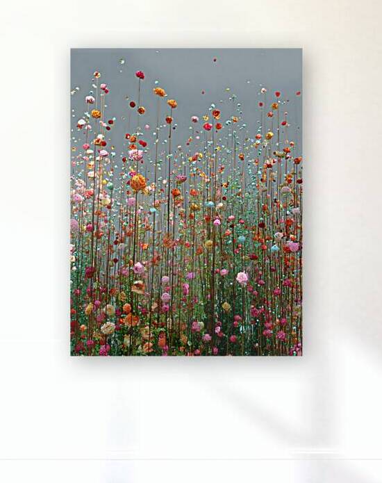 Elevation Botanique - Botanical Elevation - Contemporary Floral Art Prints by Savage Art Prints