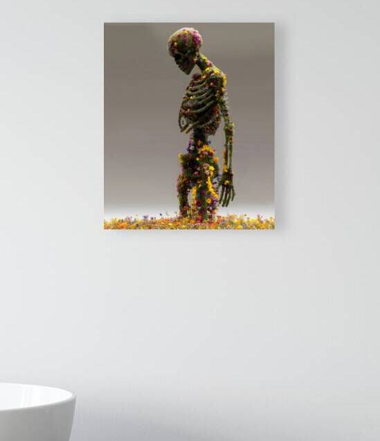 Decay In Bloom - Sculptural Botanical Art Prints by Savage Art Prints