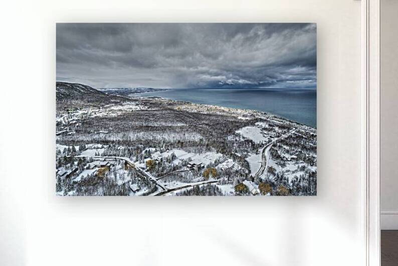 31 Winter Sky over Georgian Bay by Eden Remme Watt