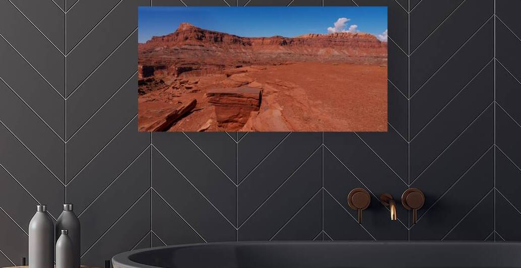 Glen Canyon Hite Overlook Pano by Jennifer White