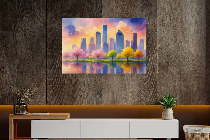 City Seasons – Spring in Houston by Artsy Inventor
