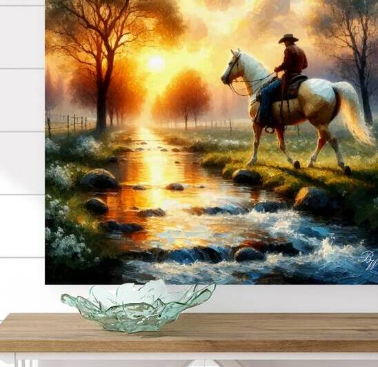 Evening Ride by Billy Wayne