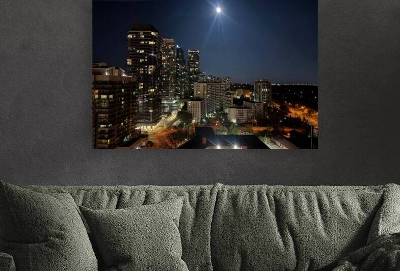 City Moonscape by David Edwards