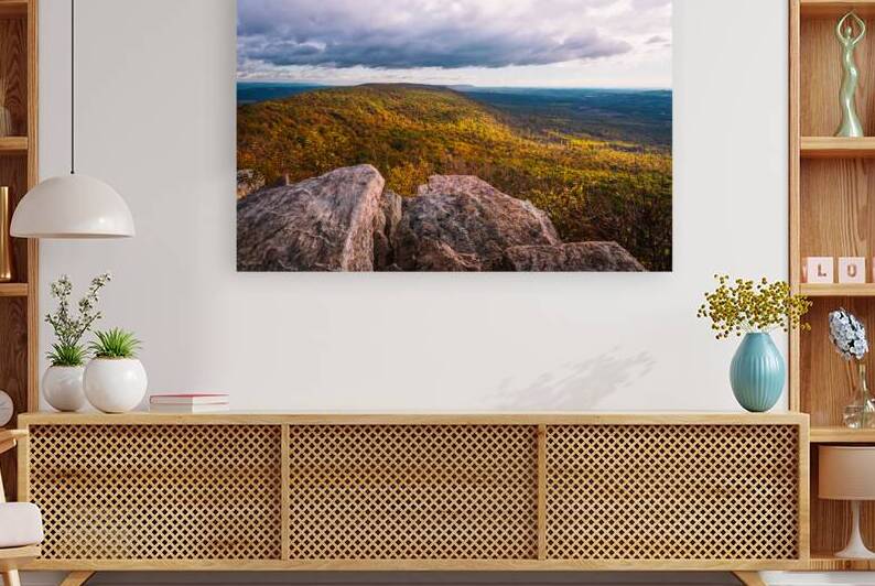 Colorful Autumn From Bake Oven Knob Landscape by Jason Fink