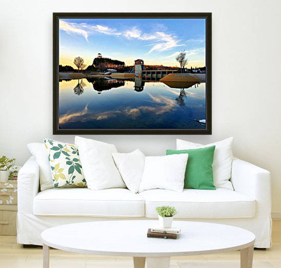 Golden Hour Reflections by The NC Geek