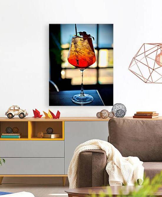 Aperol Spritz at Vista Rooftop Ocean City by Bill Swartwout Photography