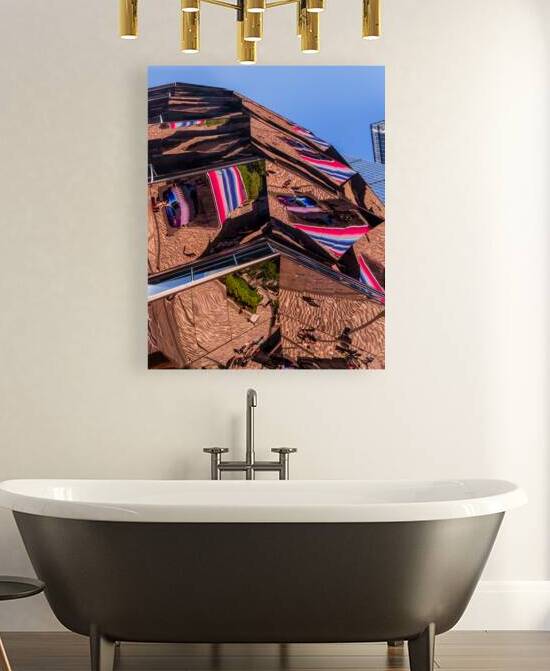 Reflective surface of the Vessel with photographer below by Steve Heap