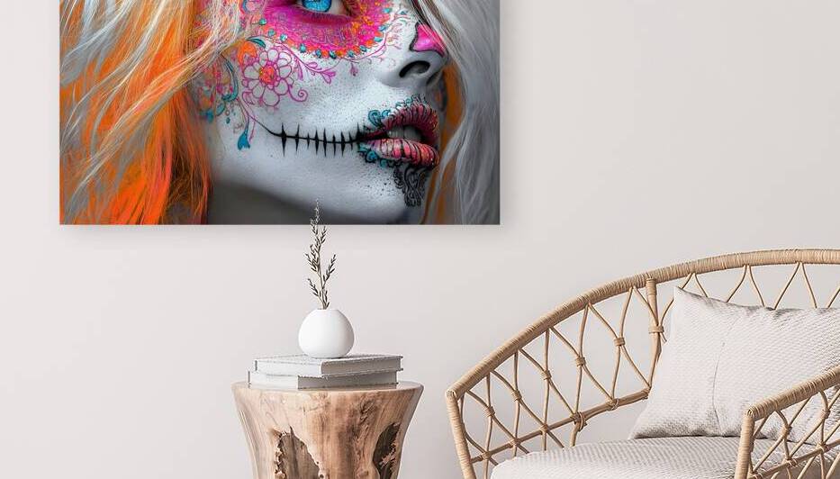 Ojos De Cielo - Eyes Of Heaven - Surreal Eye Art Prints by Savage Art Prints