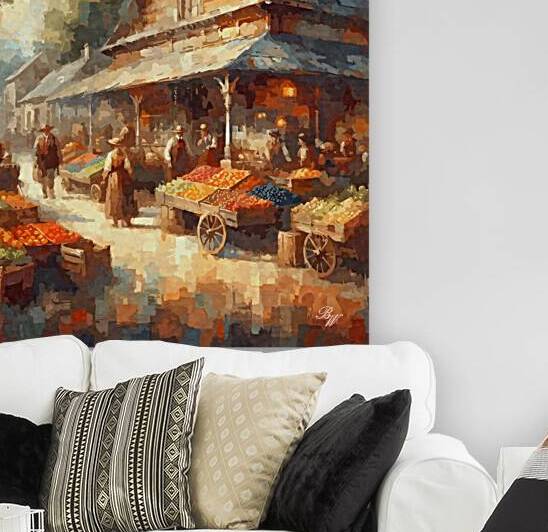 Old Village Market by Billy Wayne