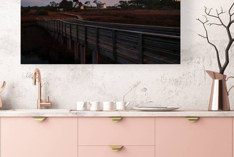 Sunset Over Bodie Island Lighthouse by Andy Crawford