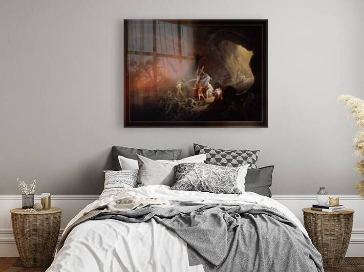 Aeneas and the Sibyl Old Masters Prints by xzendor7