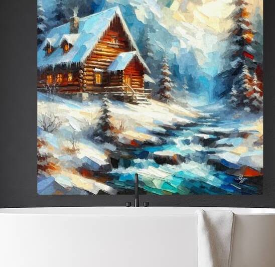 Mountain Creek Cabin by Billy Wayne