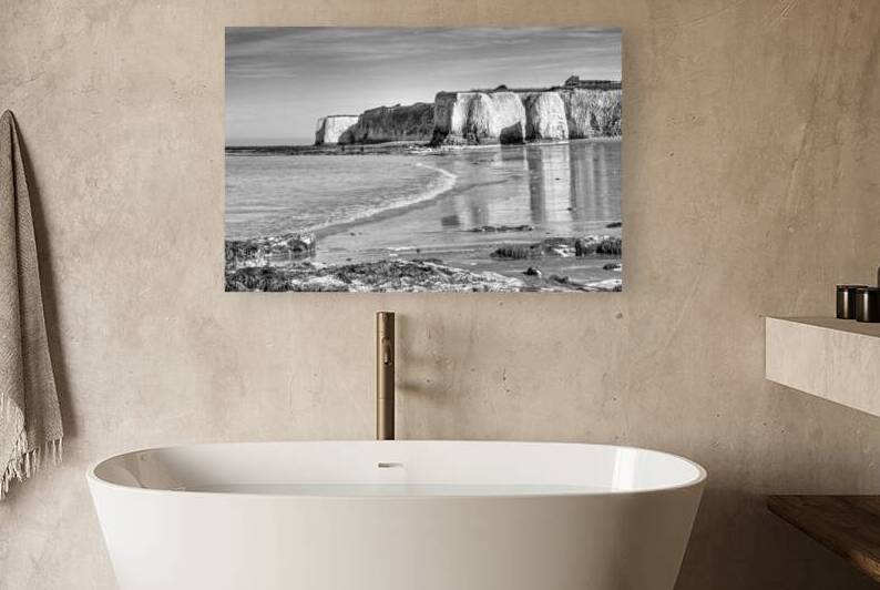 Botany Bay in Black And White by Gill Billington