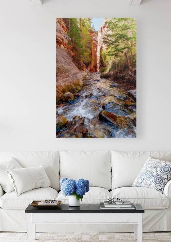 Kanarra Spring Creek Slot Canyon by Jennifer White