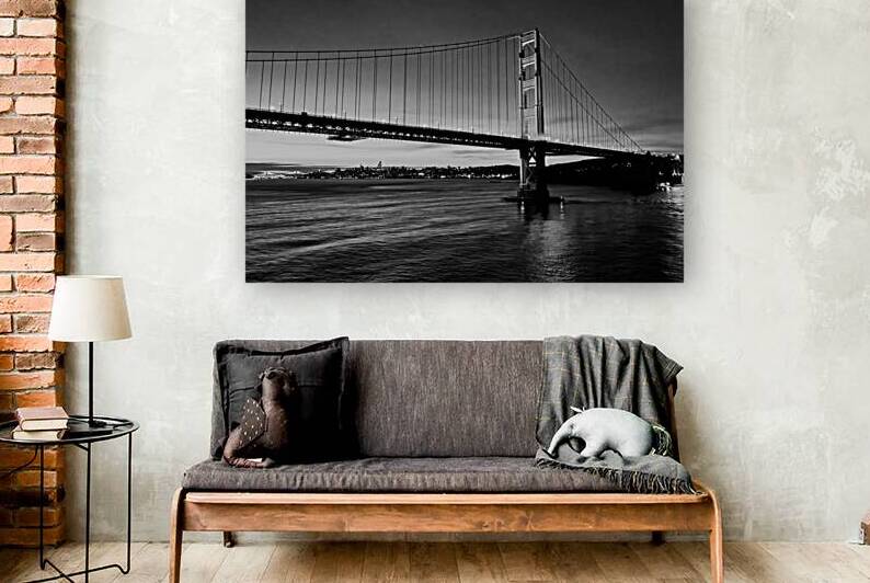 Outside the Golden Gate B&W by Ryan Cameron