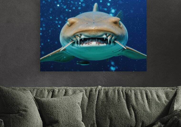 Nurse Shark Close Up   GIA2501 0477 REA by JordiCarrio