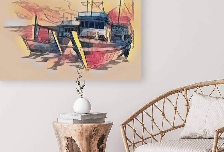 Coastal Sketch Vessels   GIA2501 0481 WAT by JordiCarrio