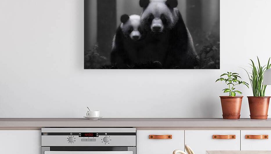 Stealth Mode - Bear Portrait Art Prints by Savage Art Prints