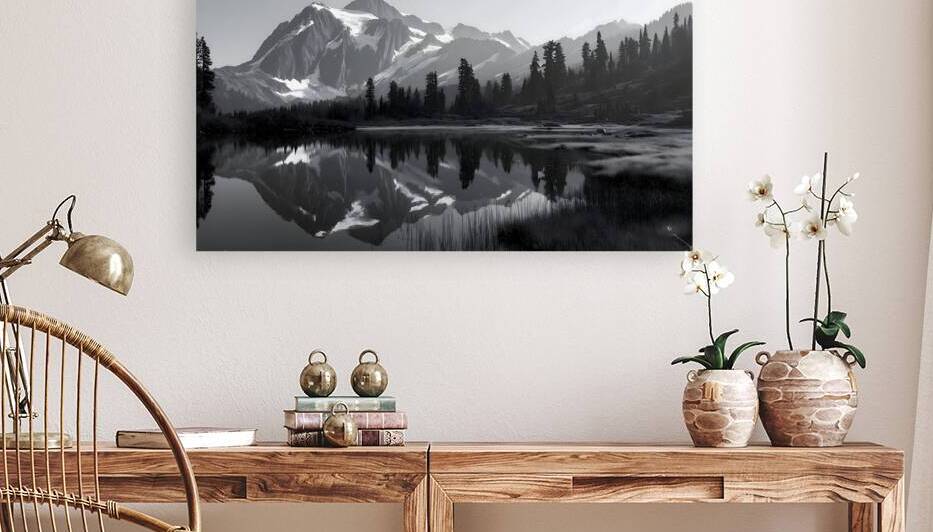 Where Giants Sleep - Mountain Landscape Art Prints by Savage Art Prints