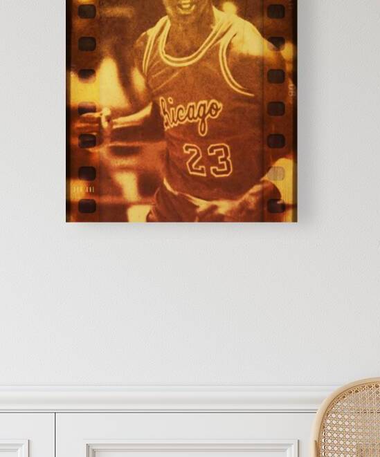 1985 Michael Jordan Filmstrip Wall Art by Row One Brand