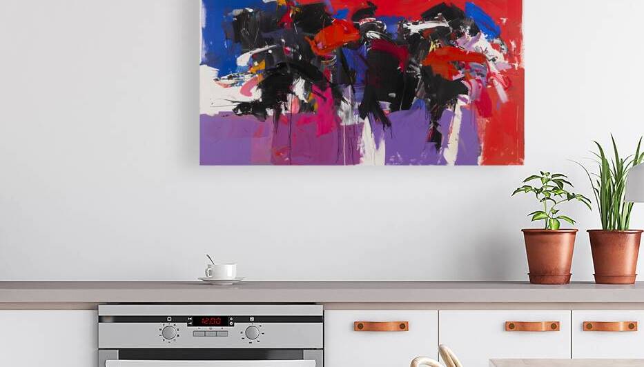 Warpaint Protest – Pop Portrait Art Print by Savage Art Prints