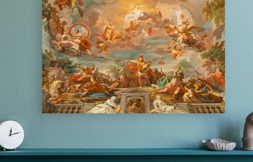 Rome Italy   Galleria Borghese   Borghese Gallery   ceiling fre by Paolo Modena