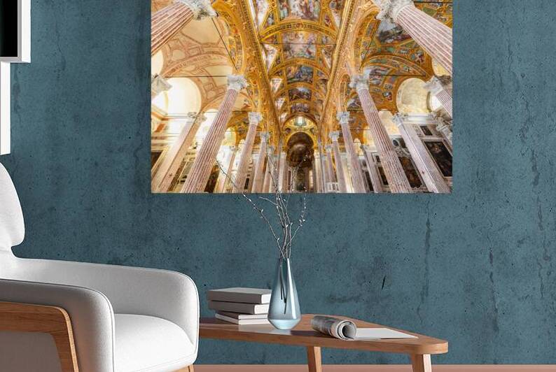 Genova Italy   Annunziatas Church   Basilica della Santissima  by Paolo Modena