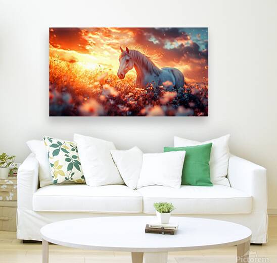 Wild and Free – Wildlife Landscape Art Print by Savage Art Prints