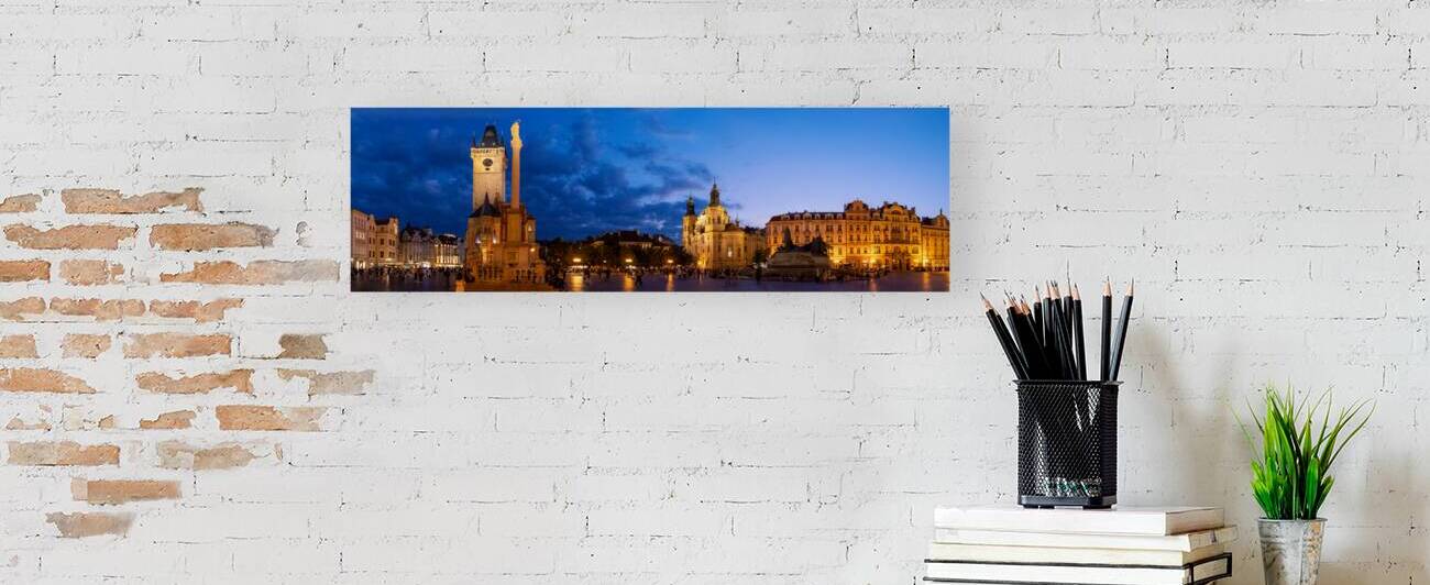 Czechia Prague Old Town Hall and Old Town city square in historic city centre of Old Prague by Elijah Lovkoff