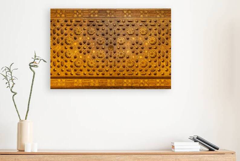 Golden Starry Woodwork by Geoffrey Prior