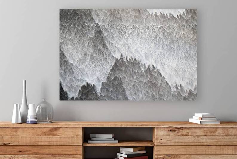 Water Curtains Textured Cascade by Geoffrey Prior