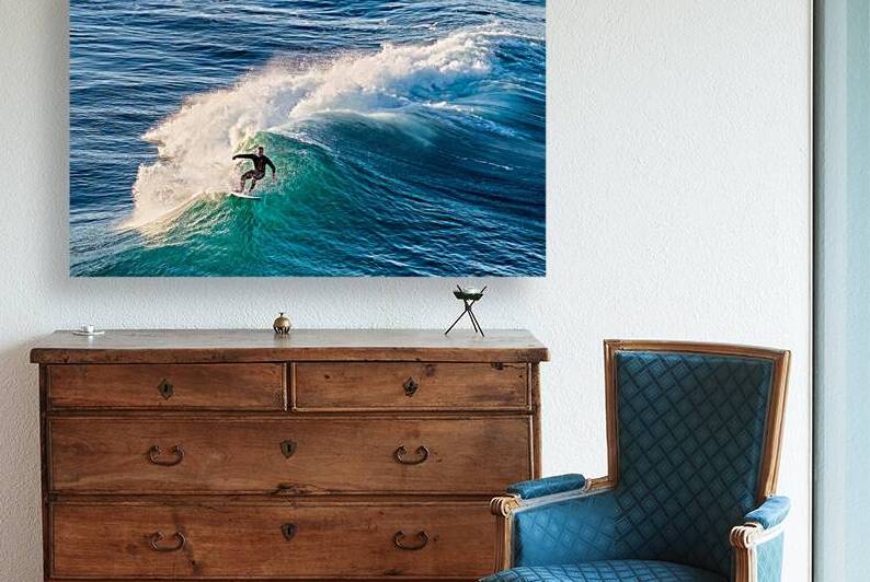 La Jolla Sunrise Surfing by Ryan Cameron