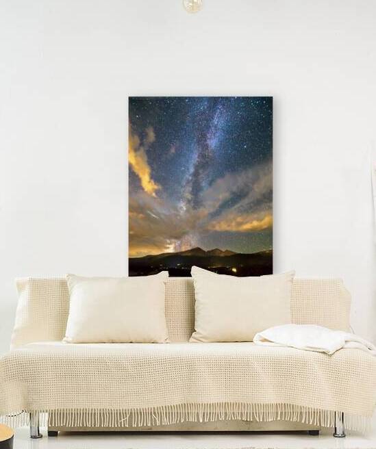 Mt Meeker and Longs Peak Milky Way Wings by Bo Insogna