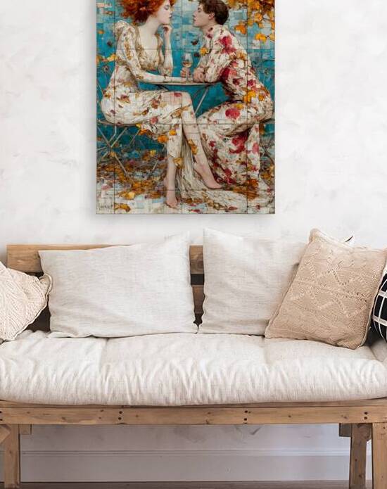 L’Automne du Desir – Autumn of Desire Vintage Poster Art Print by Savage Art Prints