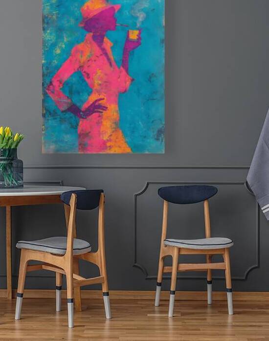 Sabor a Medianoche – Midnight Flavor Vintage Poster Art Print by Savage Art Prints