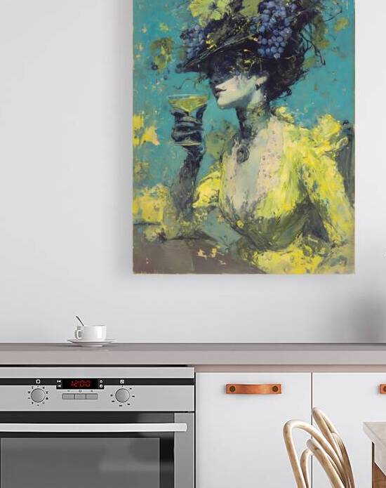 L’Elixir du Vignoble – The Vineyard Elixir Vintage Poster Art Print by Savage Art Prints