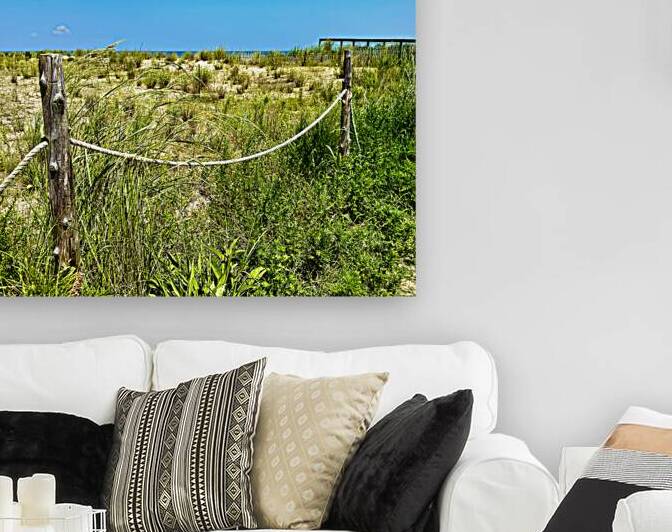 Broadkill Beach on the Ropes by Bill Swartwout Photography