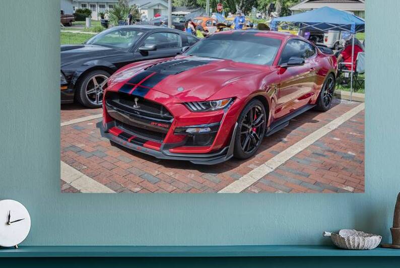 2024 Red Ford Mustang Shelby GT500 X100 2 by Rich Franco