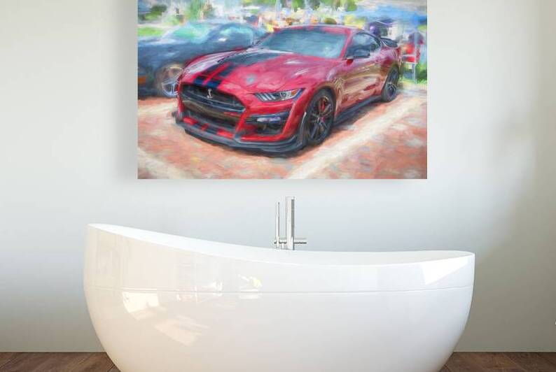 2024 Red Ford Mustang Shelby GT500 X100 4 by Rich Franco