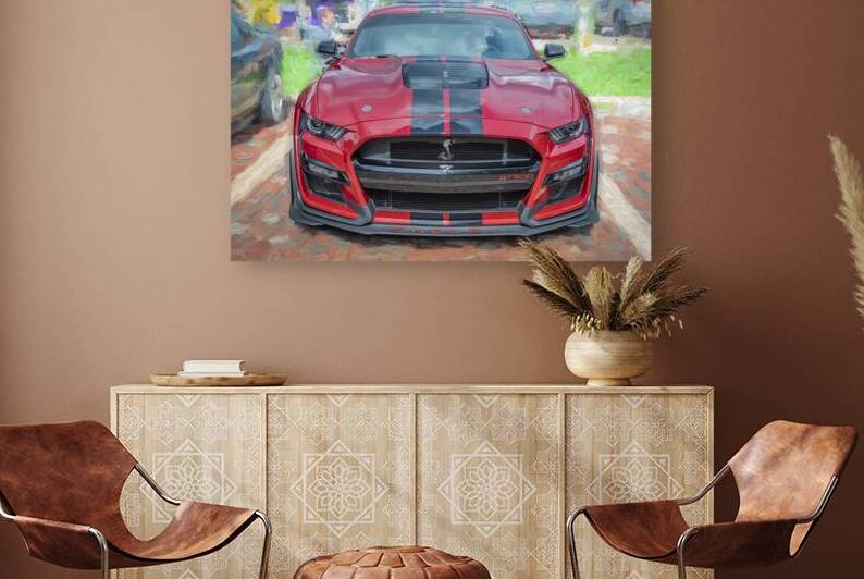 2024 Red Ford Mustang Shelby GT500 X100 8 by Rich Franco