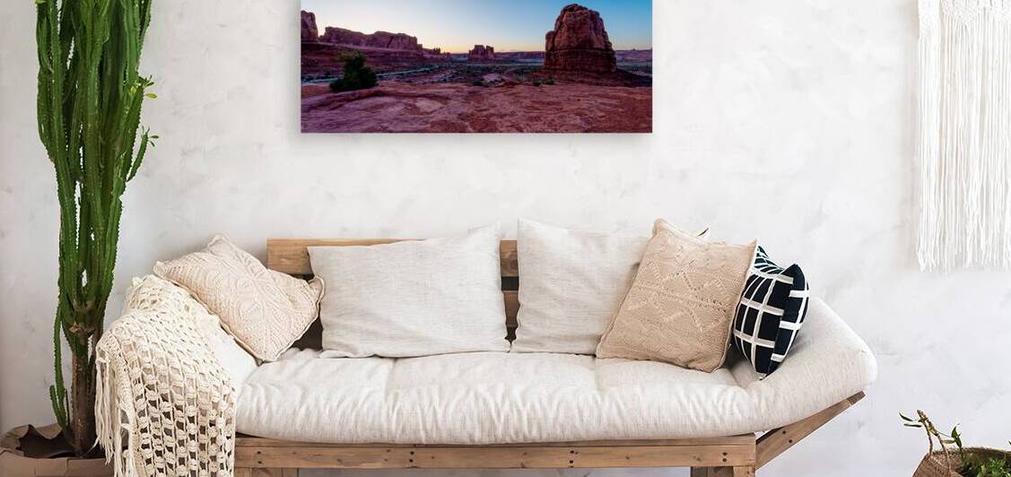 Park Avenue After Sunset Pano by Jennifer White