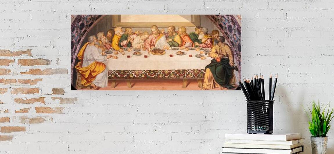 The Last Supper Fresco in San Maurizio al Monastero Maggiore Mi by Paolo Modena