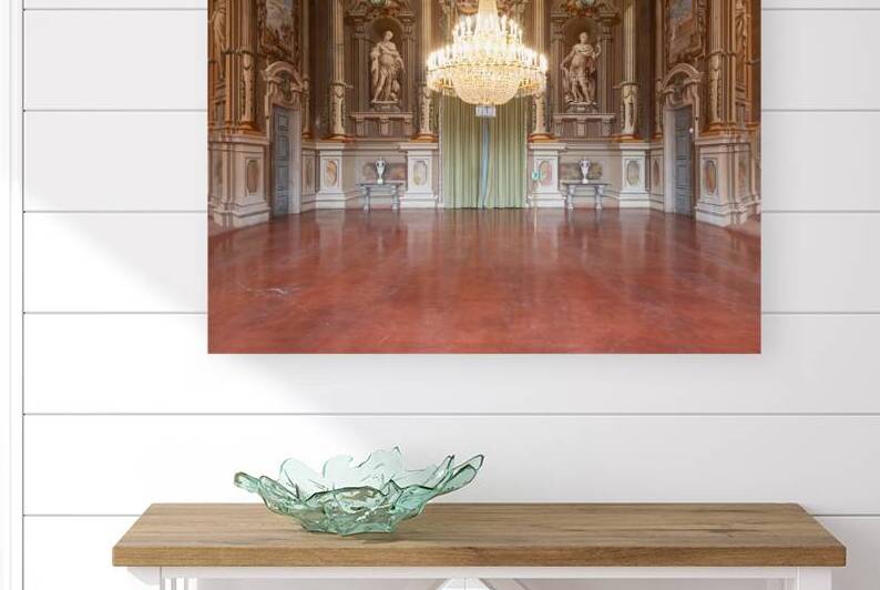 Hall of Honour Interior at Castello di Agliè Italy by Paolo Modena