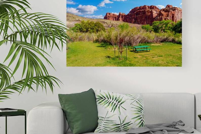 Capitol Reef Gifford Picnic Area by Jennifer White