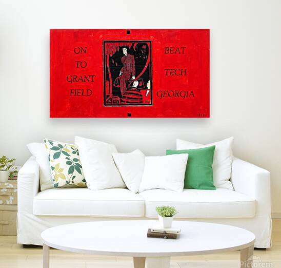 Early 1900s Georgia Beat Tech Art by Row One Brand