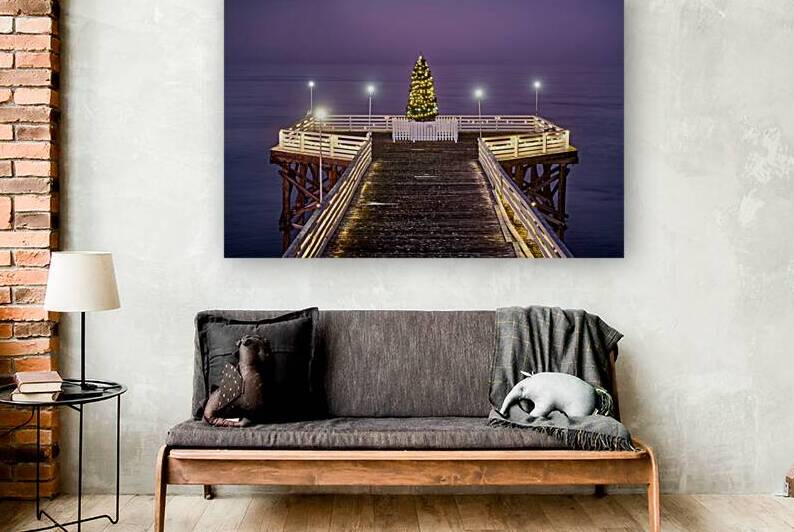 Christmas Tree On The Ocean by Ryan Cameron