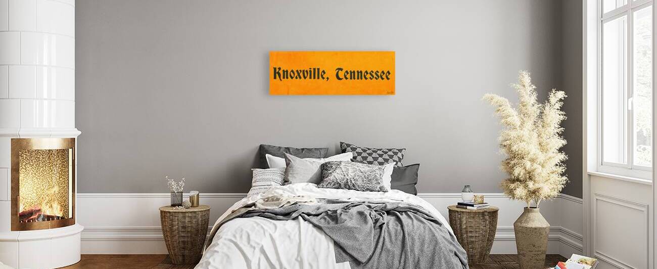 Knoxville Tennessee Vintage Art by Row One Brand