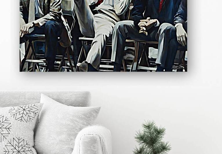 Wimp Sanderson Alabama Basketball Sideline Art by Row One Brand